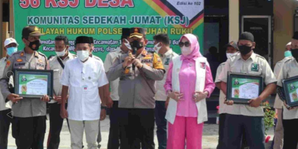 AKBP H Ikhwan Lubis, SH.MH Kukuhkan 56 Pengurus KSJ Desa Dari 5 Kecamatan