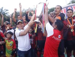 Bupati Bangka Menutup Turnamen Sepakbola Veteran, Bupati Cup 2022