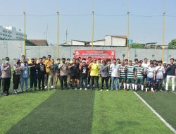 24 Team Mengikuti Turnament Mini Soccer, Di Selenggarakan Pokja Wartawan Polres Metro Bekasi