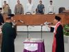 Rapat Paripurna Istimewa DPRD Bangka, Taufik Koriyanto di Lantik Wakil Ketua