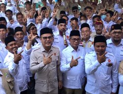 Ketua DPC Gerindra Kabupaten Bekasi Kukuhkan PAC dan Ranting Se- Kedung Waringin