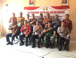 Jalin Silaturahmi, Kapolres Metro Bekasi Berkunjung Ke Cabang Bungin