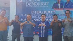 Dalam Penjaringan Bacalon Bupati/Wakil Bupati Bangka, DPC Partai Demokrat Siapkan Petarung Terbaiknya
