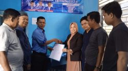 Maju Dalam Pilkada Kabupaten Bangka 2024, Maryam Resmi Mendaftarkan Diri Melalui Demokrat
